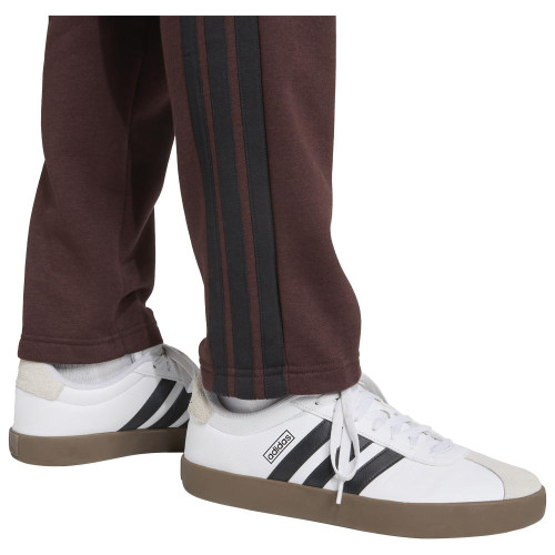 Adidas Ανδρικό παντελόνι φόρμας Essentials 3-Stripes Open-Hem Fleece Pants